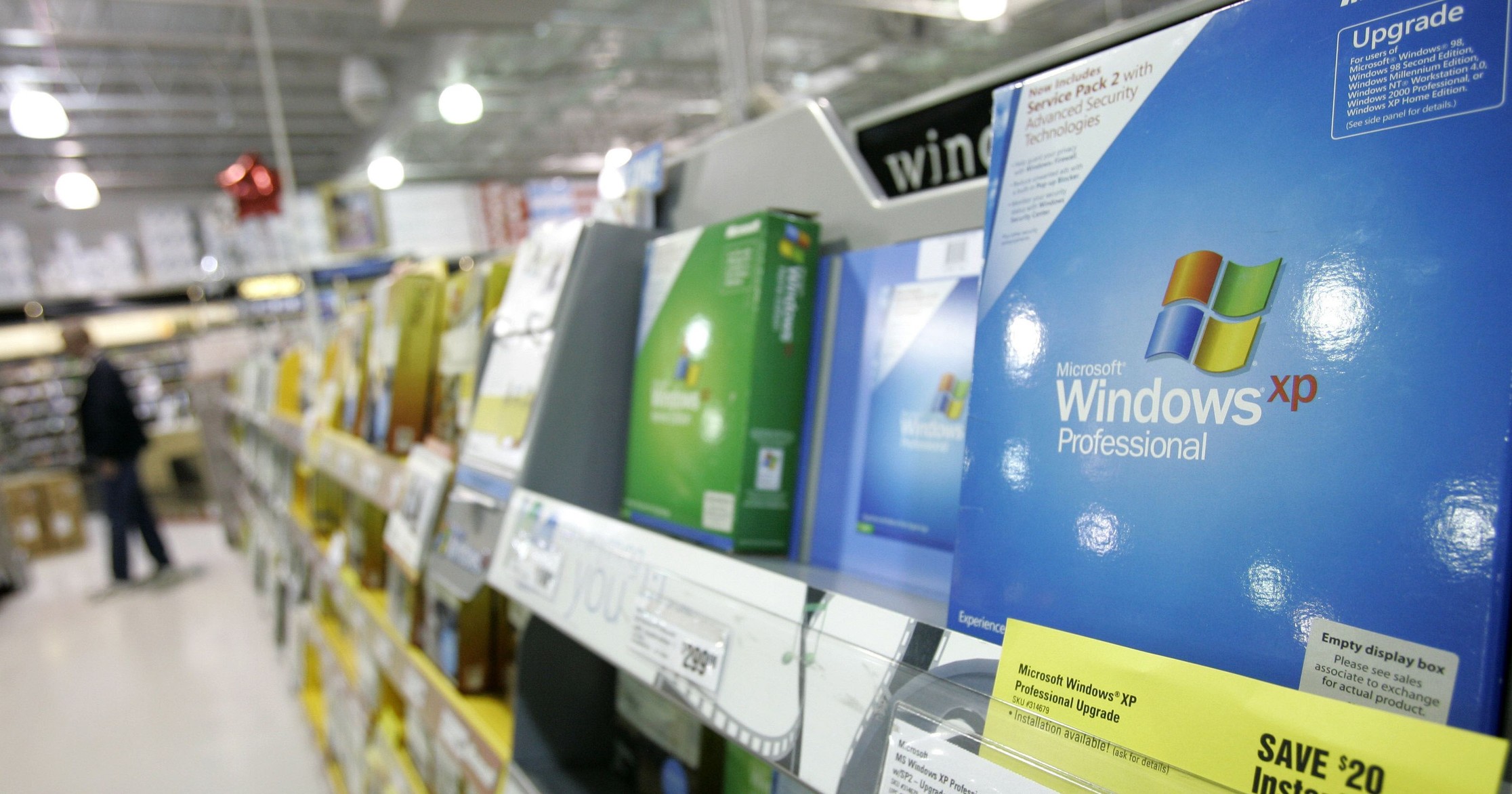 Windows XP Retail Box